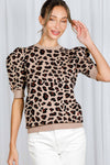 Leopard Crew Neck Sweater