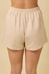 Knit Shorts With Side Ribbon Bow