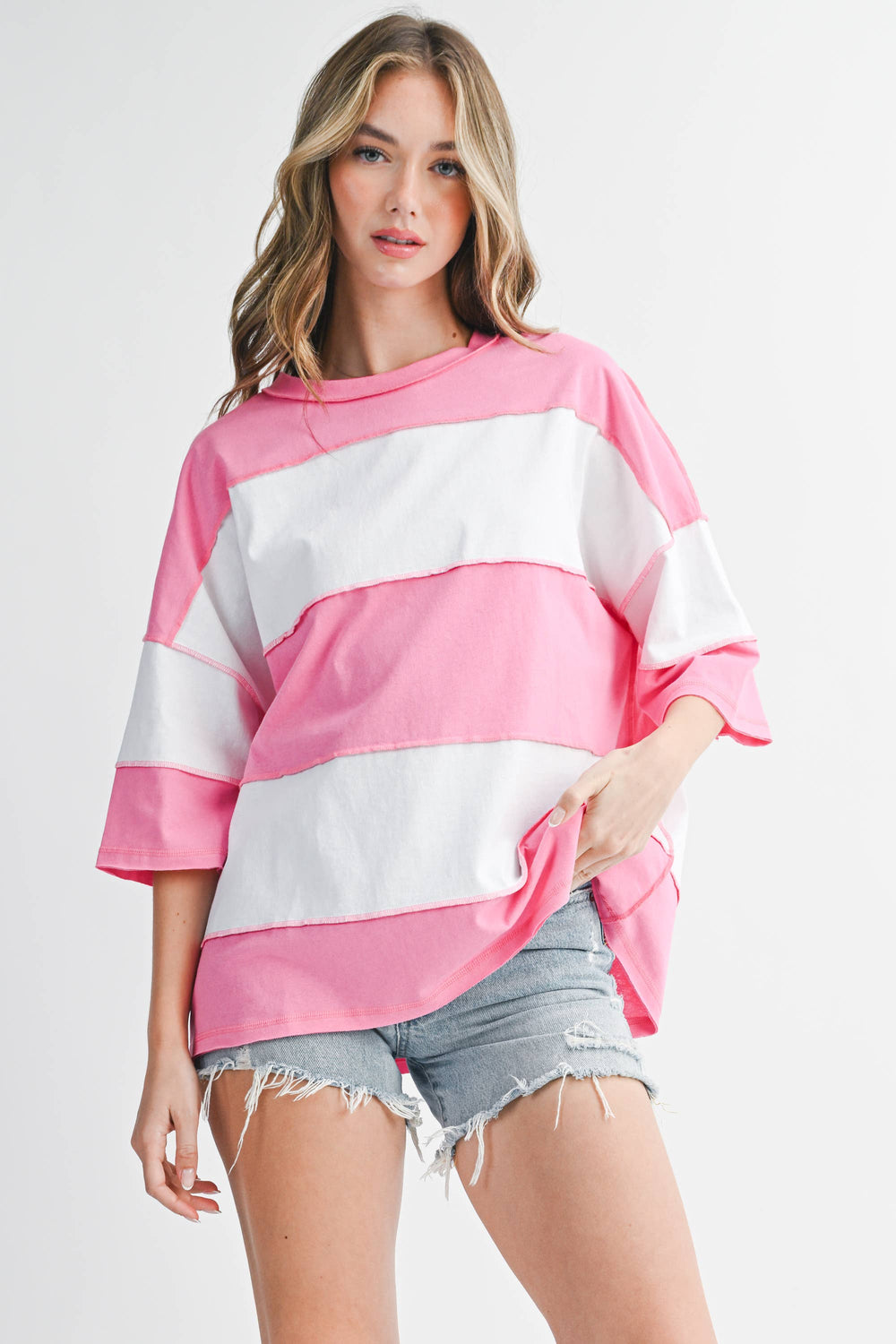 Pink White