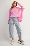 Aurora Pink Knit Sweater