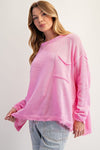 Aurora Pink Knit Sweater