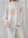 Sunkissed Coconut - Quilted Pastel Hoodie