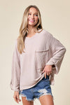 Celine Long Sleeve Top - Taupe