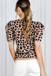 Leopard Crew Neck Sweater