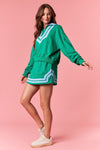 Kelly Green French Terry Skort