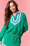Kelly Green French Terry Pullover