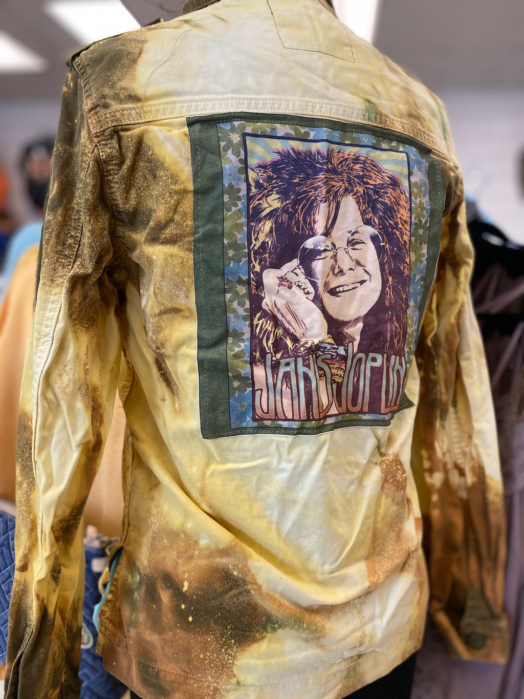 Janis Joplin Distressed Jacket