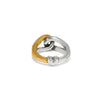 Brighton Interlok Curve Two Tone Ring J63242