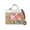 Brighton La Vie En Rose East West Burlap Tote H11012