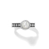 Brighton Pebble Dot Pearl Slim Band Ring J63123