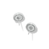 Brighton Illumina Celeste Dome Silver Post Earrings JA0257