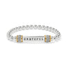 Brighton Meridian Grateful Two Tone Stretch Bracelet JF0187