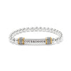 Brighton Meridian Courageous Two Tone Stretch Bracelet JF0190