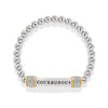 Brighton Meridian Courageous Two Tone Stretch Bracelet JF0190