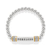 Brighton Meridian Fearless Two Tone Stretch Bracelet JF0392