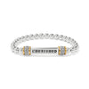 Brighton Meridian Cherished Two Tone Stretch Bracelet JF0394