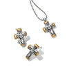 Brighton Venezia Cross Reversible Necklace JL0591