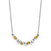 Brighton Pebble Edge Crescent Bar Necklace JM0019