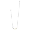 Brighton Pebble Edge Crescent Bar Necklace JM0019