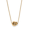 Brighton Interlok Single Knot Mini Necklace JM0048
