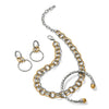 Brighton Pebble Link Two Tone Necklace JM0082