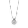Brighton Illumina Celeste Silver Dome Necklace JM0134