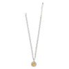 Brighton Mosaic Round Two Tone Pendant Necklace JM7713