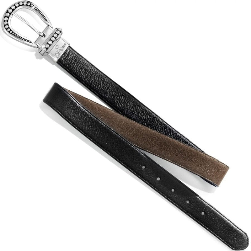 Brighton reversible belt Brighton Belt Reversible Brown or Black Croc Embossed  main image 3