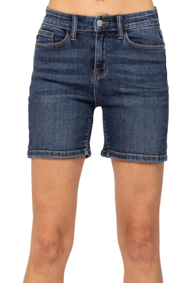 Judy Blue Misti Mid Length Shorts