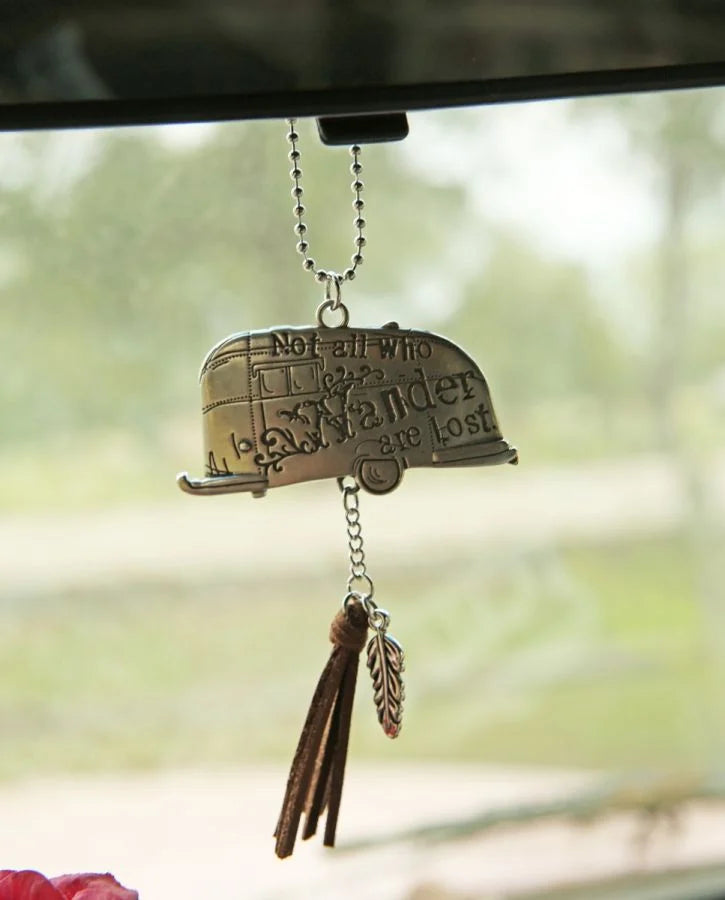 Not All Who Wander Are Lost JG Car Charm