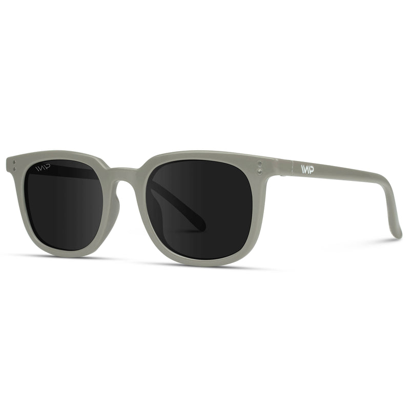 Meadow - Rectangular Horn Rimmed Polarized Sunglasses